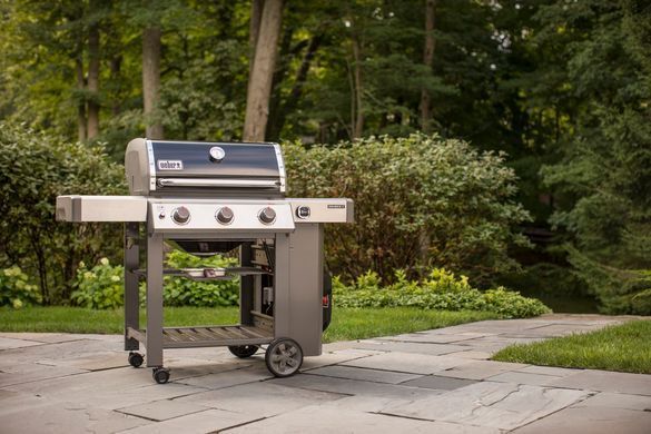 Газовый гриль Weber Genesis II E-310 GBS, черный