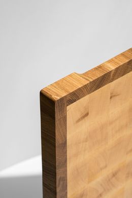 Торцева кухонна дошка &laquo;рамка&raquo;. Граб та берест  - 25 см*40 см*3 см