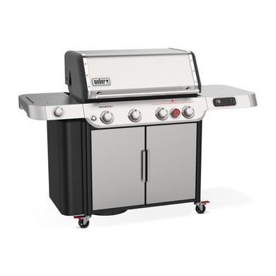 Газовий гриль Weber Genesis SX-435, нержавеющая сталь