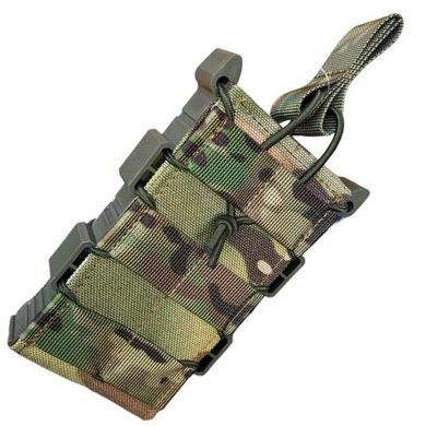 Підсумок відкритий каркасний для 1 магазину АК Cordura мультикам (LE3124)