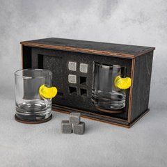 Набор на 2 стакана (с мандаринами)