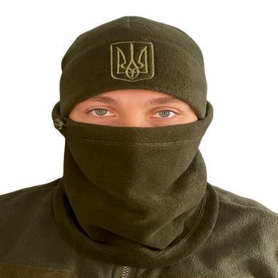 Шапка флісова герб Ranger олива 55-57 (RA8953)