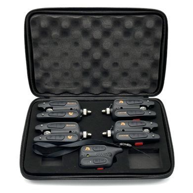 Набір сигналізаторів GLADIATOR BL1518 4+1 Black з пейджером+BLUETOOTH