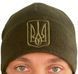 Шапка флісова герб Ranger олива 55-57 (RA8953)