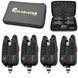 Набір сигналізаторів GLADIATOR BL1518 4+1 Black з пейджером+BLUETOOTH