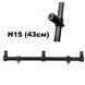 Буз-бар GLADIATOR H15(43см) 3 вудилища (GL8163)