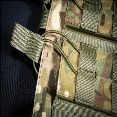 Подсумок под 3 магазина АК Kirasa из кордуры черный (Арт KI233)