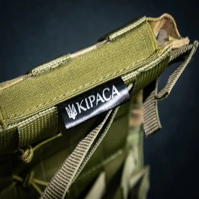 Подсумок под 3 магазина АК Kirasa из кордуры черный (Арт KI233)
