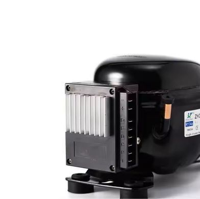 Компресор для автохолодильника 12/24 Вольт Anuodan ZH25G (R-134a, DC12V, DC24V), Чорний
