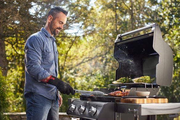 Газовий гриль Weber Spirit E-315 GBS, чорний