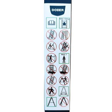 Драбина-стрем&rsquo;янка DOZER AS 1*7