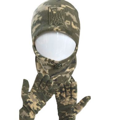 Комплект (шапка, бафф, перчатки) Ranger, піксель 58-61 (RA89581)