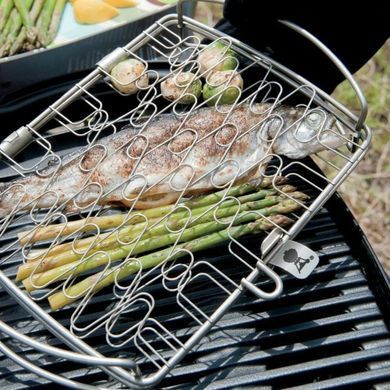 Маленькая сетка для рыбы и овощей Weber из нержавеющей стали